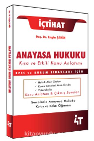 Anayasa Hukuku K Sa Ve Etkili Konu Anlat M Kitab N Ndir Oku Engin