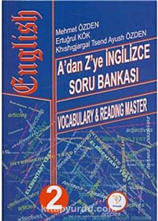 A’dan Z’ye İngilizce Soru Bankası / Vocabulary-Reading Master Kitabını ...